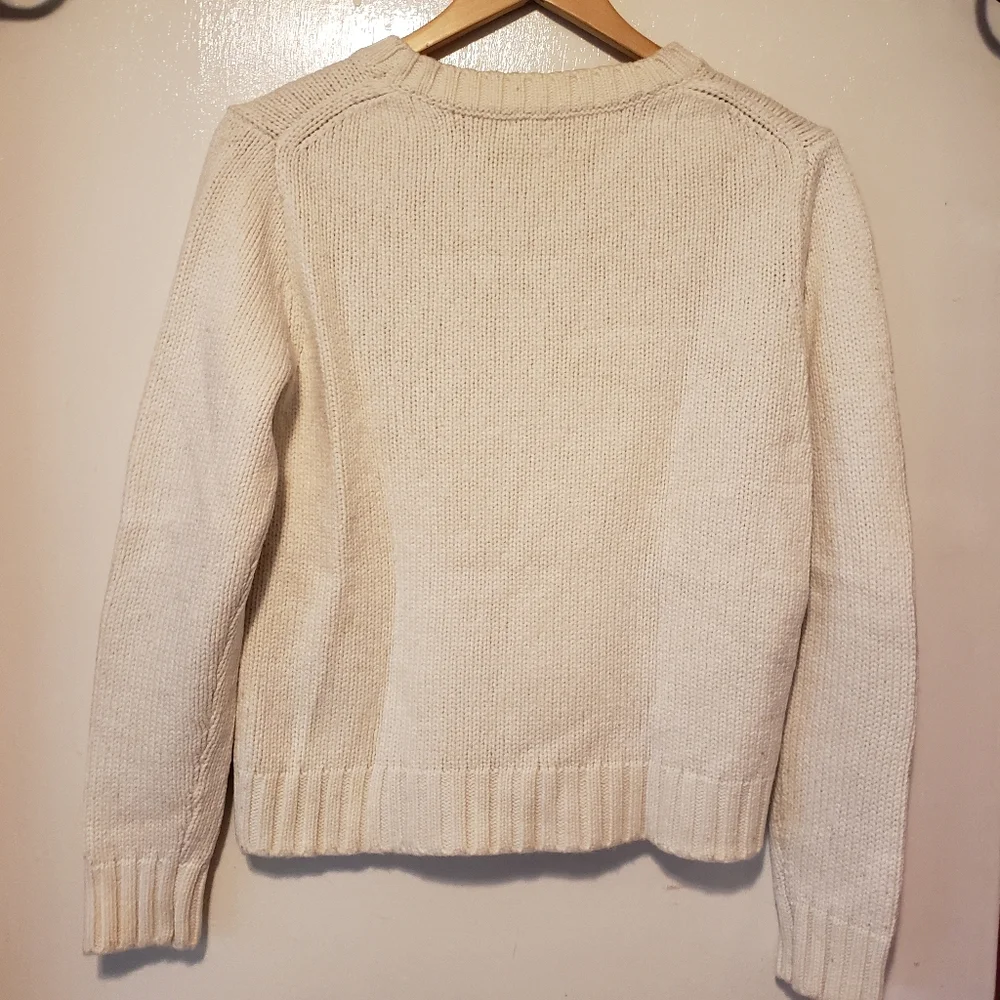 J. Crew Cream Sweater